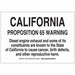 Chemical Sign Alum 10 x 14 in Blk/Wht
