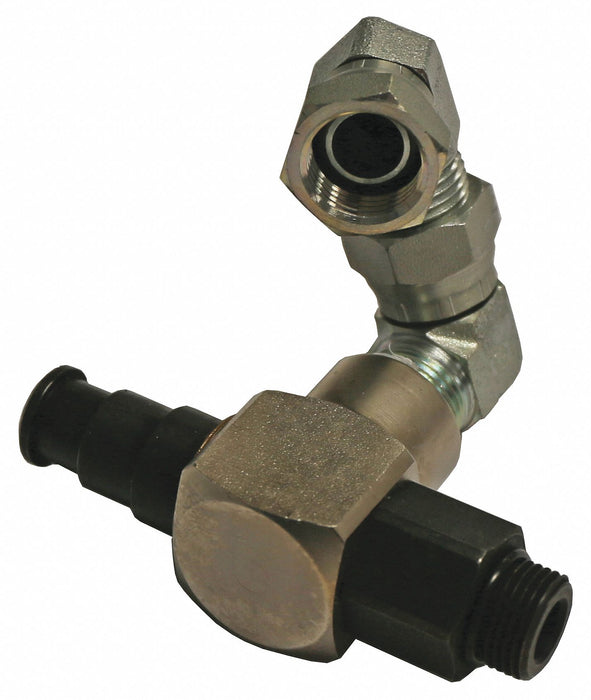 Swivel 90 Deg Steel 1/2 in FNPT Inlet