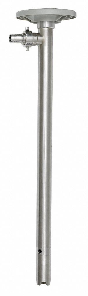 DrumPumpTube 55gal Drum AluminumTube