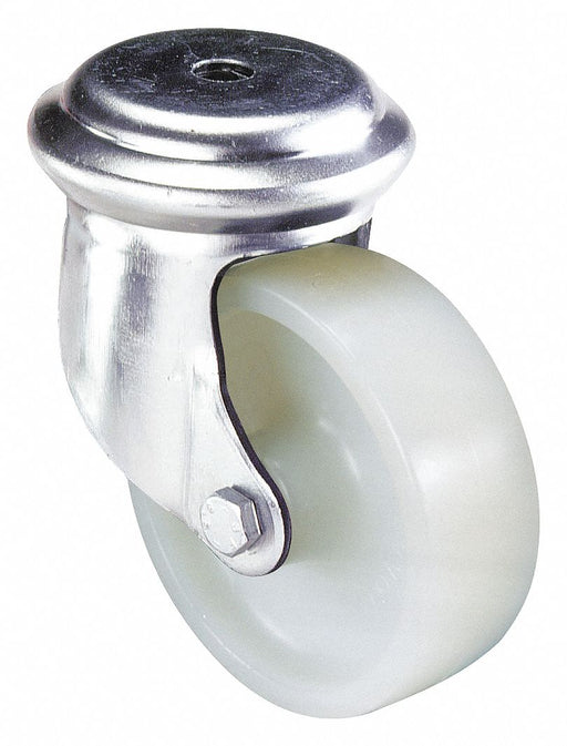 Bolt-Hole Caster 3 dia Swivel Nylon