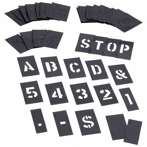 StencilSet CombinationSet PVC 46pcs