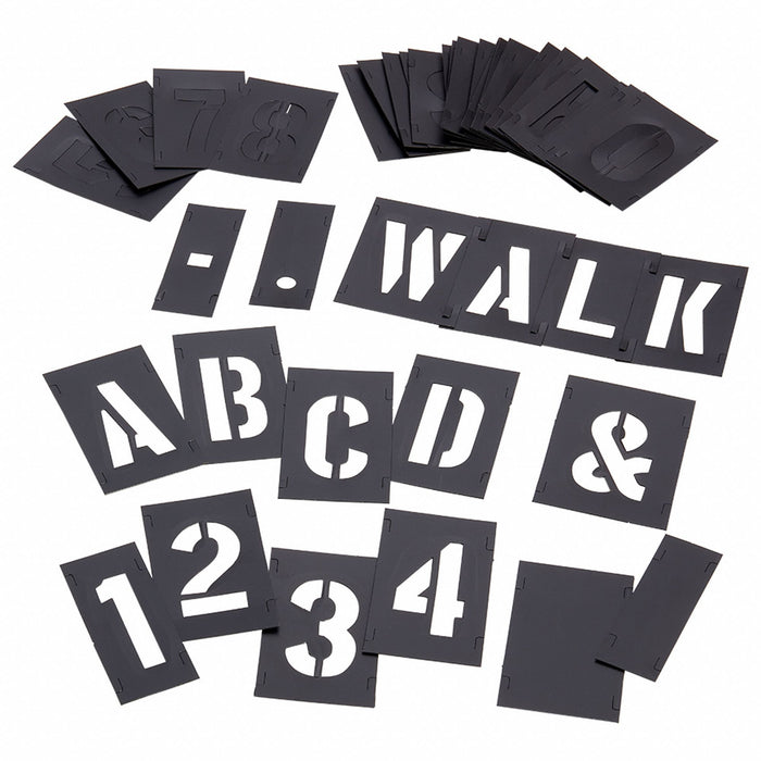StencilSet CombinationSet PVC 46pcs