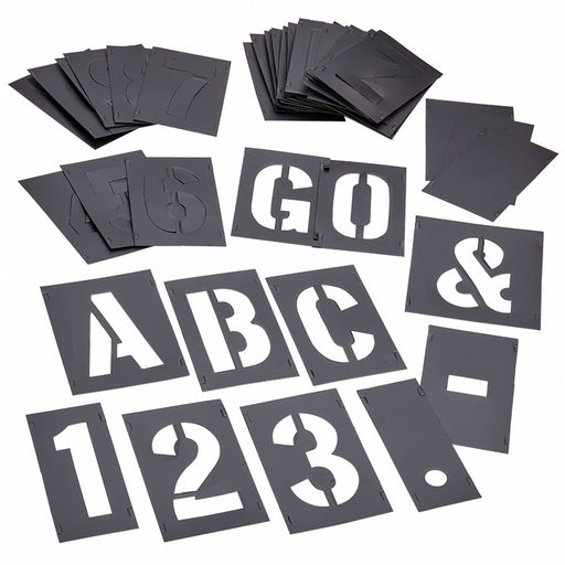 StencilSet CombinationSet PVC 46pcs