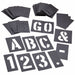 StencilSet CombinationSet PVC 46pcs