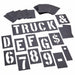 StencilSet CombinationSet PVC 46pcs