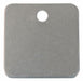 Blank Tag Alum 1 1/4in H 1 1/4in W PK100