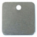 Blank Tag SS 1in H 1in W Silver PK100
