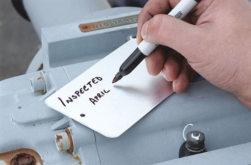 Write-On Tags Aluminum 5X3 PK100