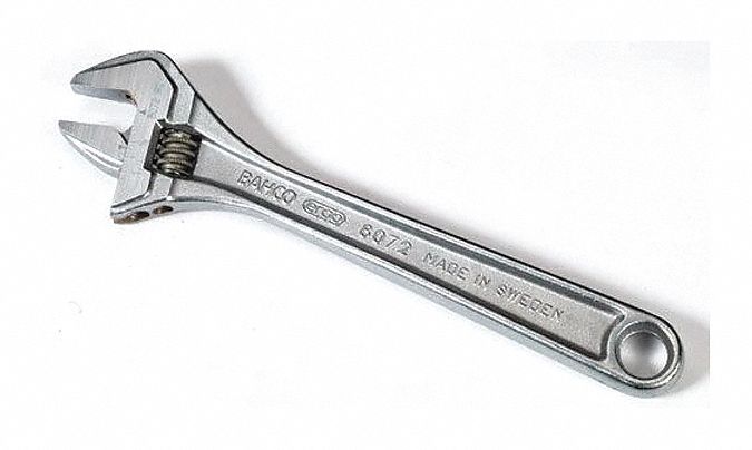 Adj. Wrench 6 15/16 Cap. Chrome