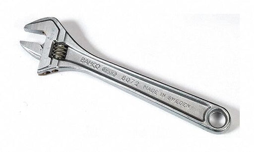 Adj. Wrench 8 1 Cap. Chrome