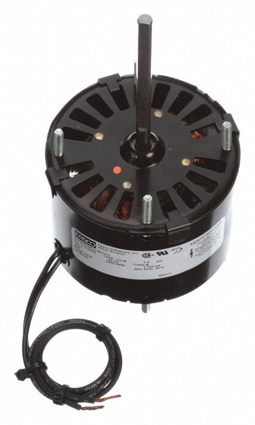 Motor 1/100 HP 3000 rpm 3.3 115V