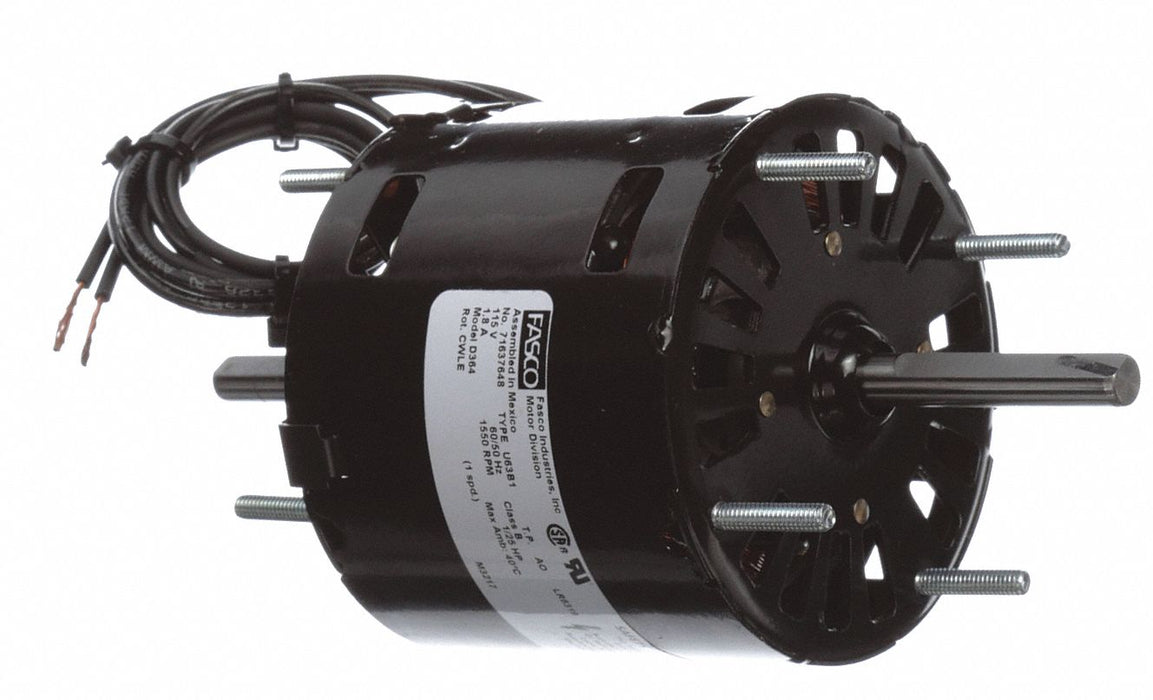 Motor 1/25 HP 1550 rpm 3.3 115V