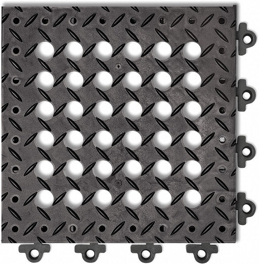 Drainage Mat Black 1 ftx1 ft PK12
