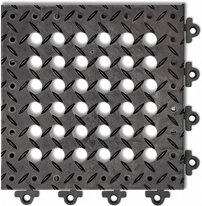 Drainage Mat Black 1 ftx1 ft PK12