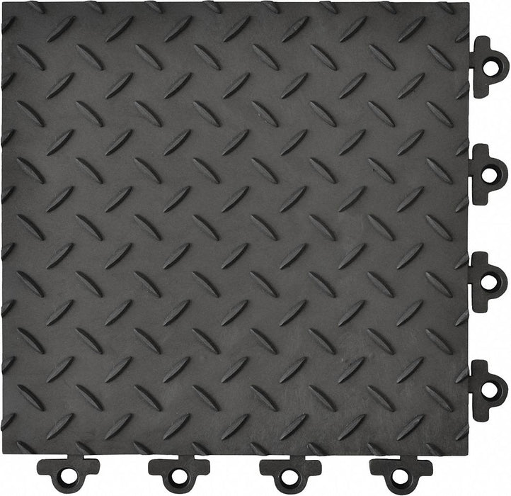 Modular Antifatigue Mat Blk 12 x12 PK12