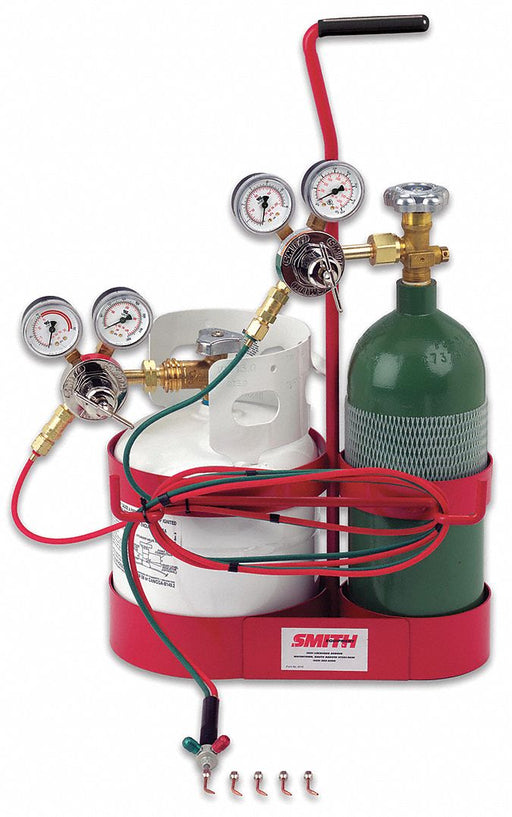 SMITH 6pc Gas Welding Outfit