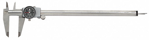 N1168 Dial Caliper Range 12 In Jaw 2.5 In