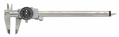 N1166 Dial Caliper Range 0 to 8In Jaw 1.9In