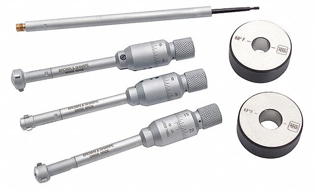 Inside Micrometer Set 0.275 to 0.500 In
