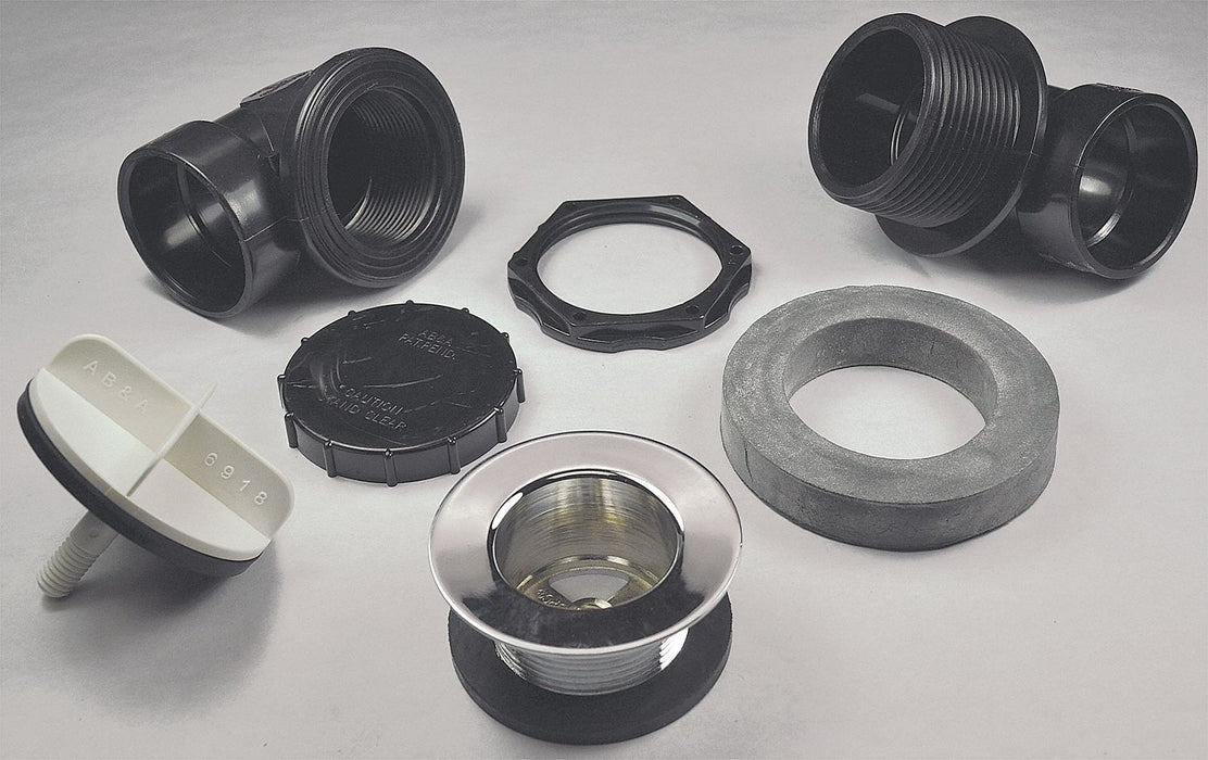 Waste and Overflow Kit  Body H SS