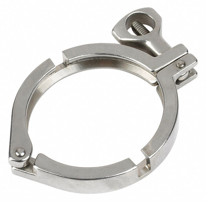 Clamp Stainless Steel Threaded 3 in