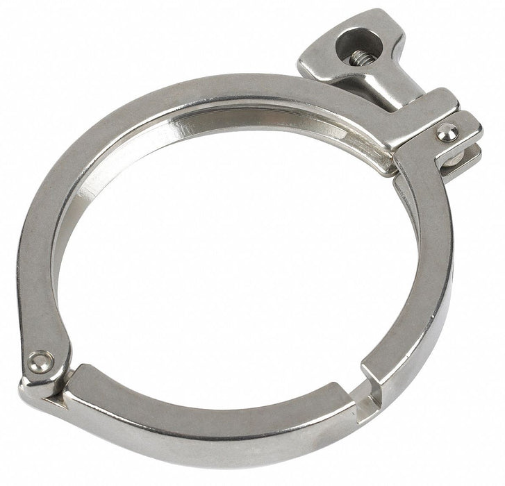 Clamp Stainless Steel Threaded 4 in