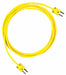 EXT Lead K PVC 36 in Mini Yellow