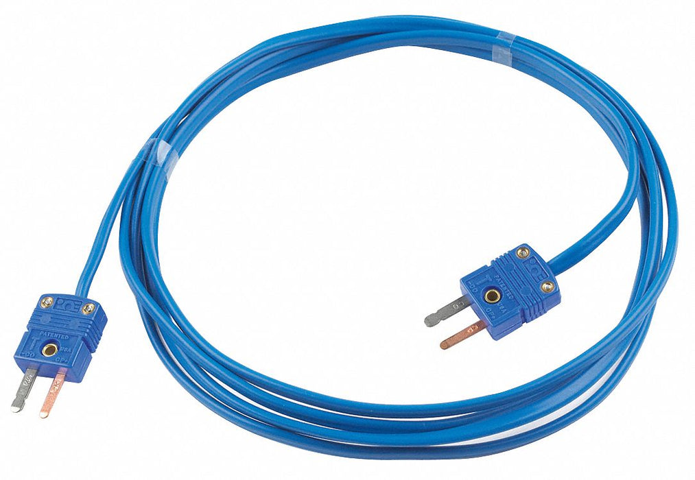 EXT Lead T PVC 72 in Mini Blue