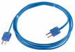 EXT Lead T PVC 72 in Mini Blue