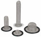 Sock Screen Gasket 2 In Silicone/SS