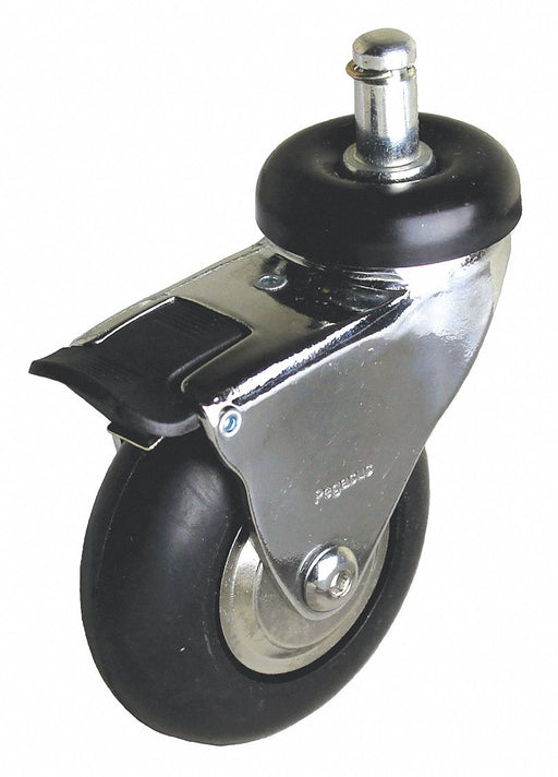Stem Caster 2 dia Rubber 125lb