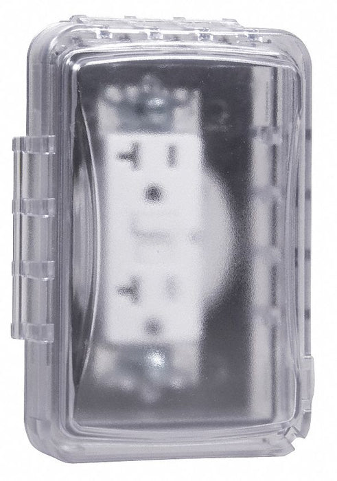 While In Use Weatherproof Cover Clear