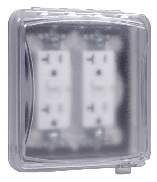 Weatherproof Flip Cover Clear
