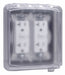 Weatherproof Flip Cover Clear