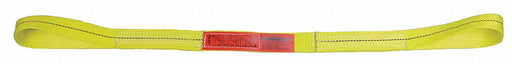 Web Sling Flat Eye 3 ft L 2 000 lb Cap.