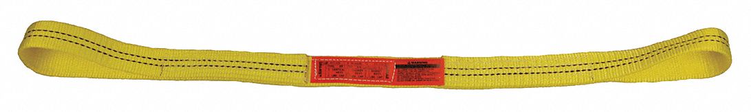Web Sling Flat Eye 6 ft L 4 000 lb Cap.
