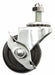 Locking Swivel Caster 2 in Dia Black