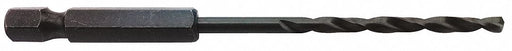 Hex Drill Bit Impact 1/8 in Black Oxide