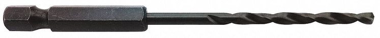Hex Drill Bit Impact 1/8 in Black Oxide