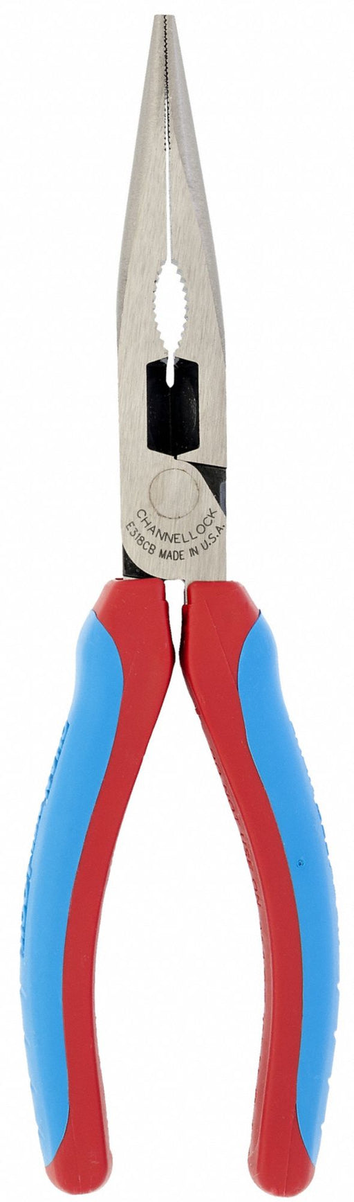 Long Nose Plier 7-13/16 L Serrated