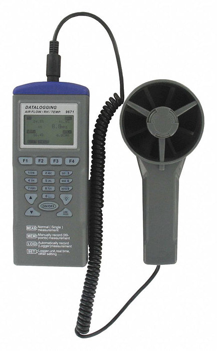Anemometer 118 to 6 299fpm -4 to 140F