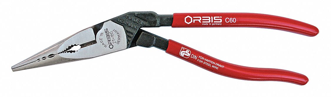 Needle Nose Plier 8 L Serrated