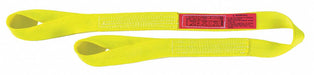 Web Sling Twisted Eye 6 ft L 2 400 lb