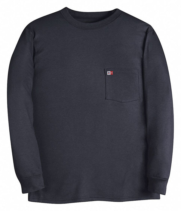 FR Crewneck Shirt XL 36-1/2in. Navy