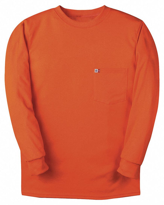 FR Crewneck Shirt M 34-1/2in. Orange