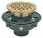 Floor Drain 3 7/8 Body H Nickel Bronze
