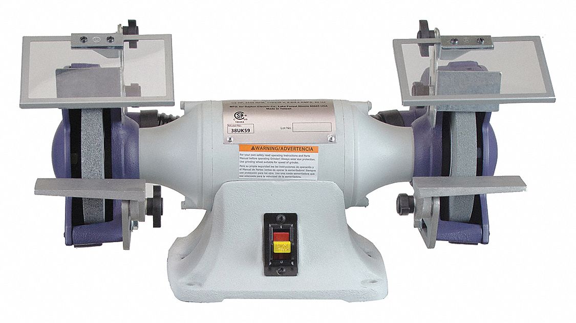 Bench Grinder 6 36/60 Grit 1/2HP