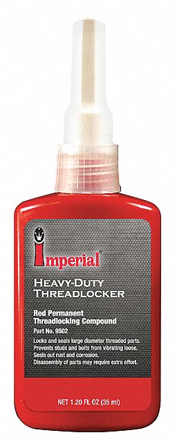 Threadlocker 35mL Red High Strength PK4