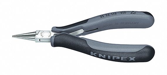 Round Nose Plier 4-1/2 L Smooth