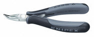 Bent Round Nose Plier 4-1/2 L Smooth